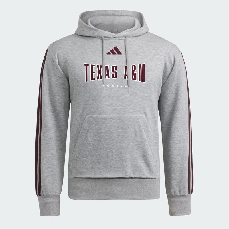 Texas A&M Aggies Essentials 3-Stripes Hoodie 1