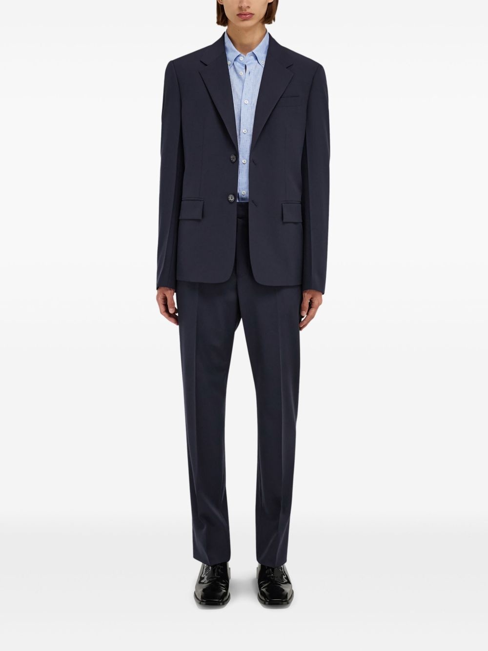 wool blazer - 2