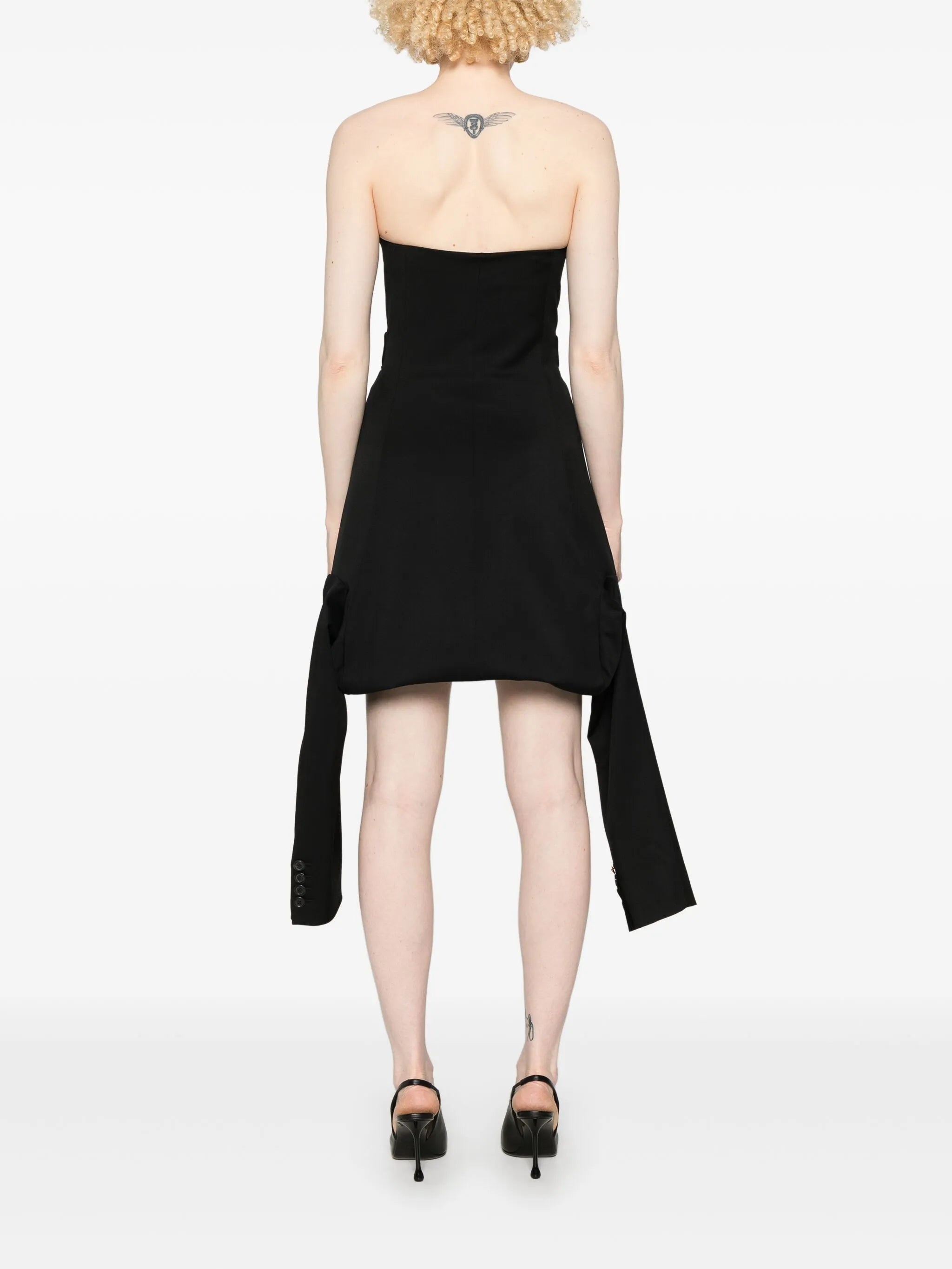 Panelled Strapless Top - 5