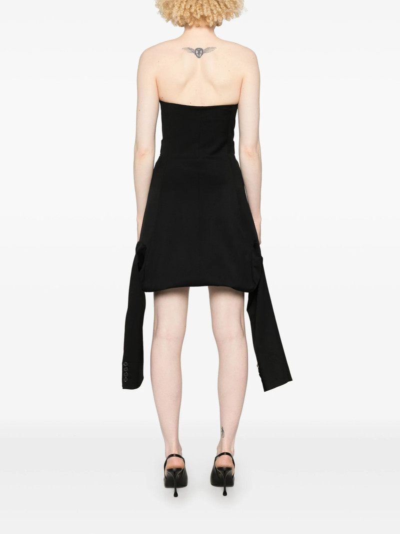 Panelled Strapless Top 5