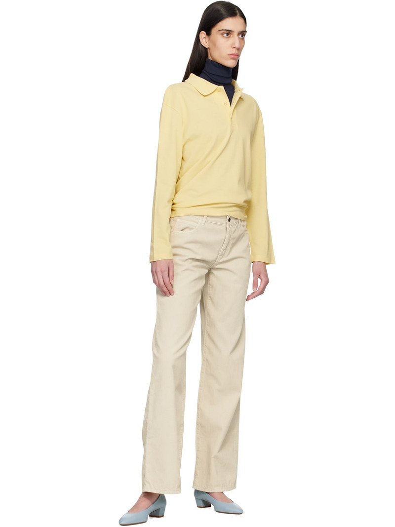 FLORE FLORE Yellow Diana Polo outlook