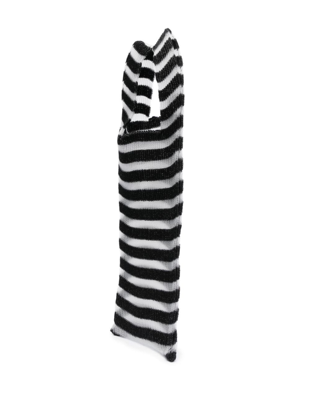 Ivy striped tote bag - 3