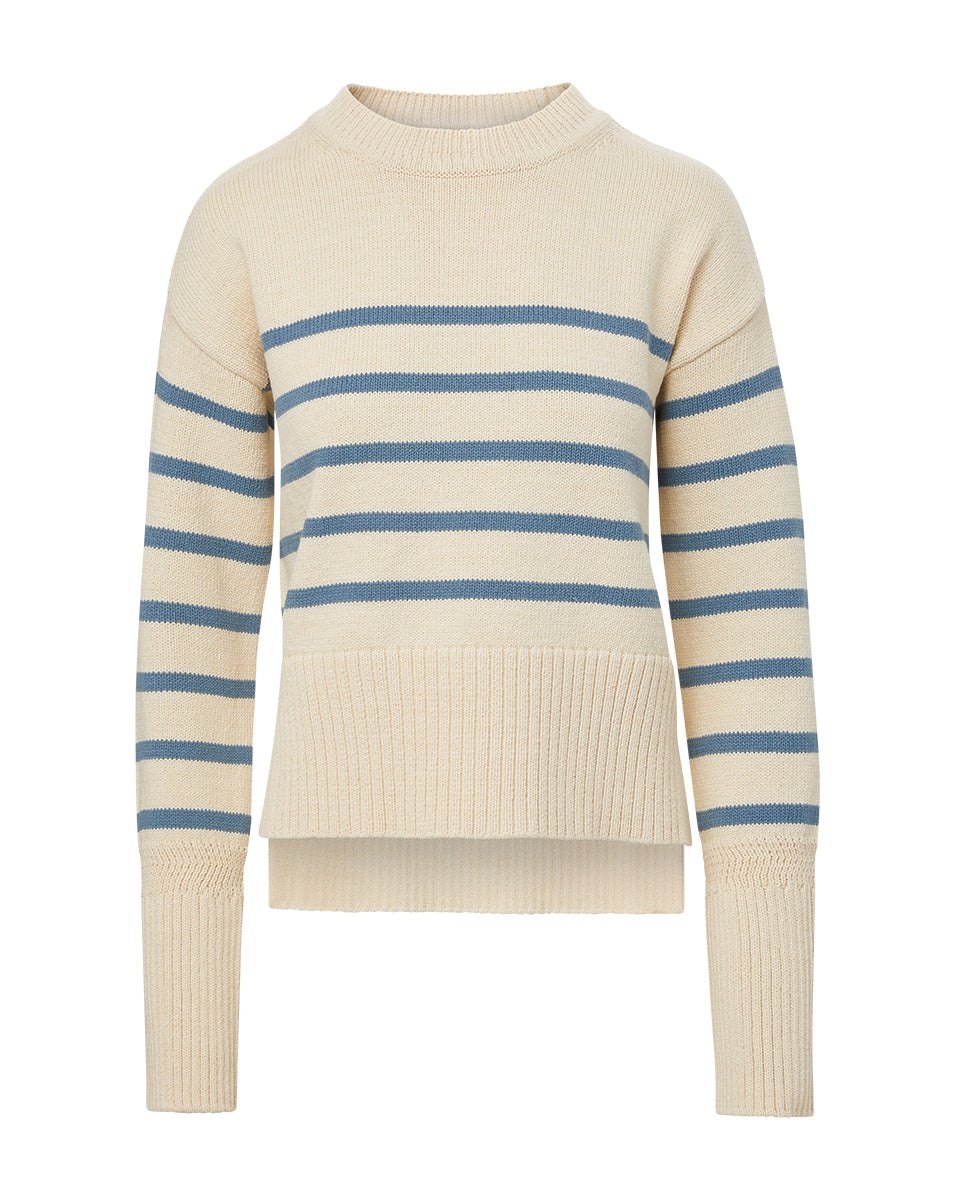 ANDOVER STRIPED SWEATER - 1
