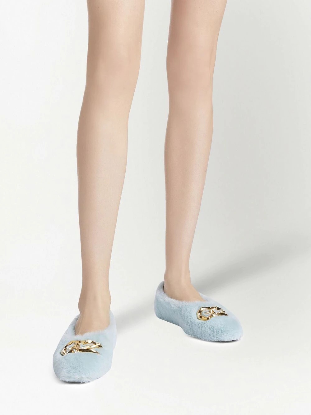 Lucreciia faux fur loafers - 5