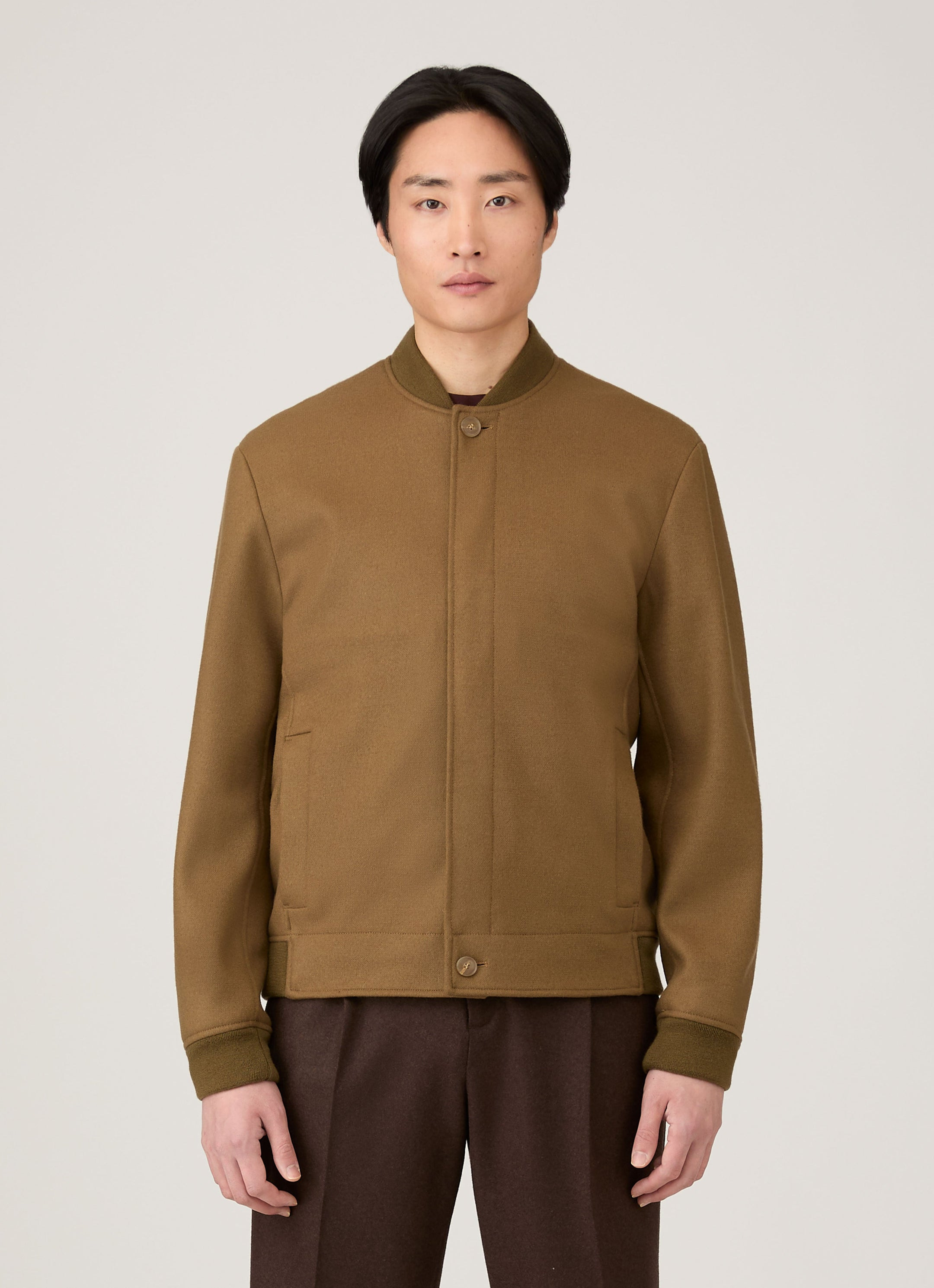Wool Bomber Jacket - 2