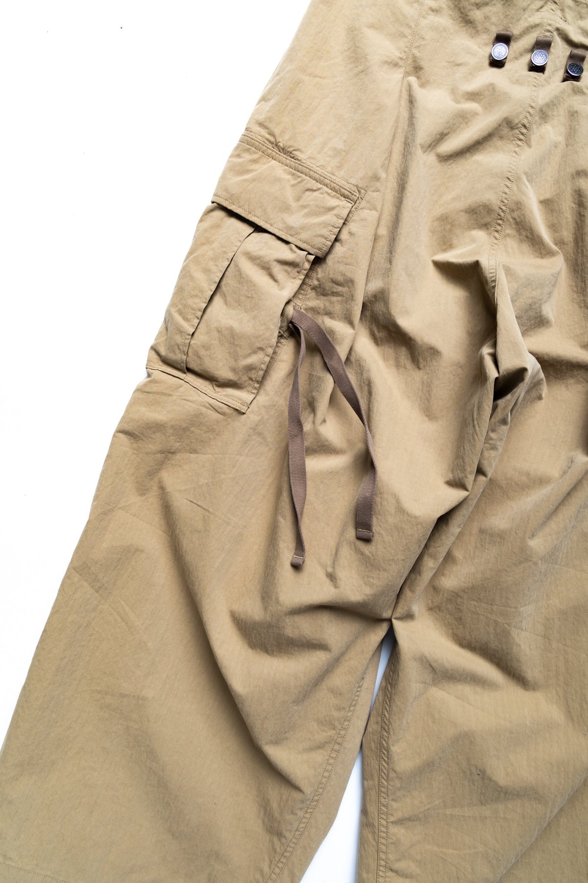 Rip Stop JUMBO Cargo Pants - Beige - 10
