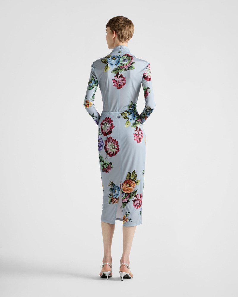 Printed organzine skirt 5