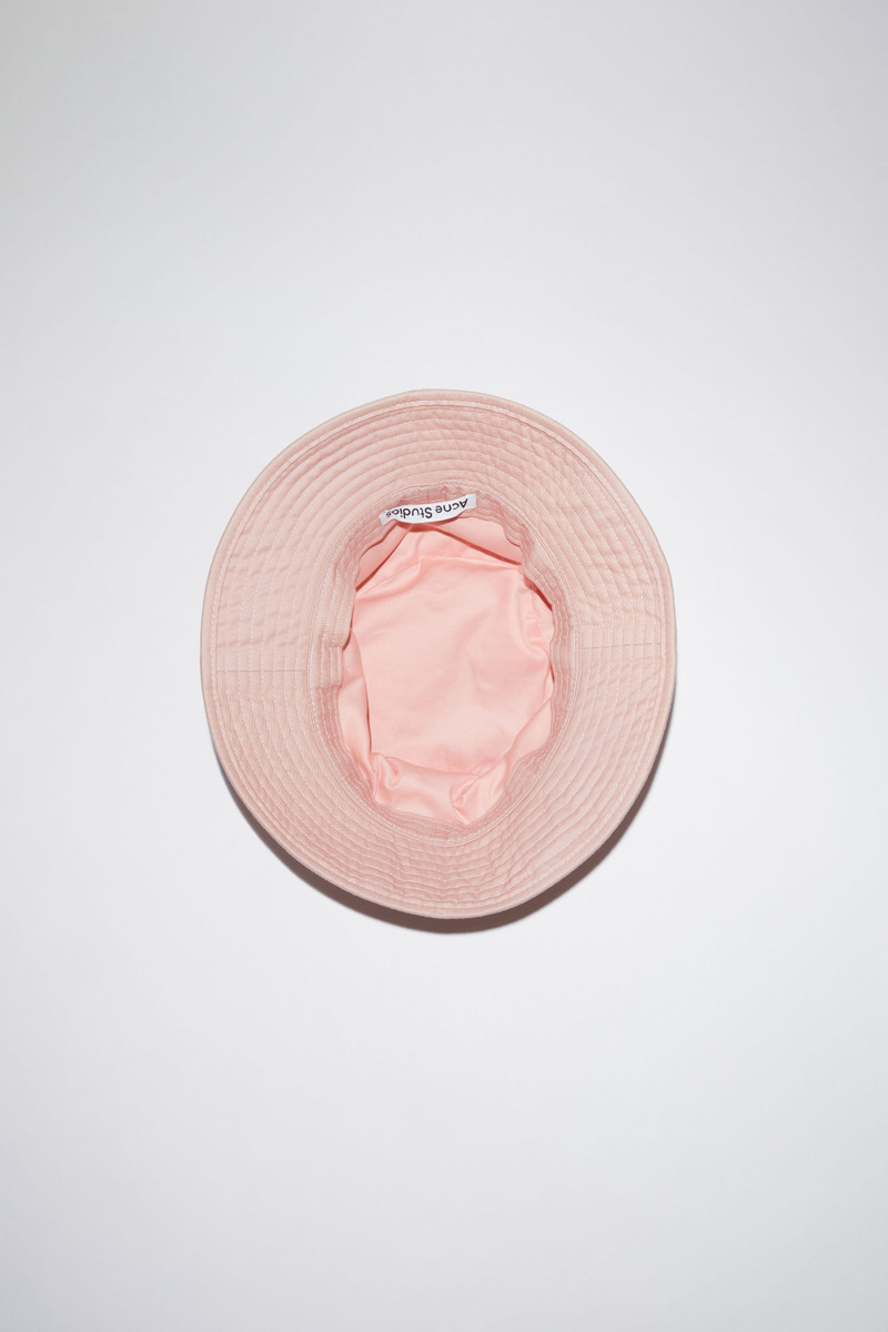 Acne Studios Twill bucket hat - Dusty pink outlook