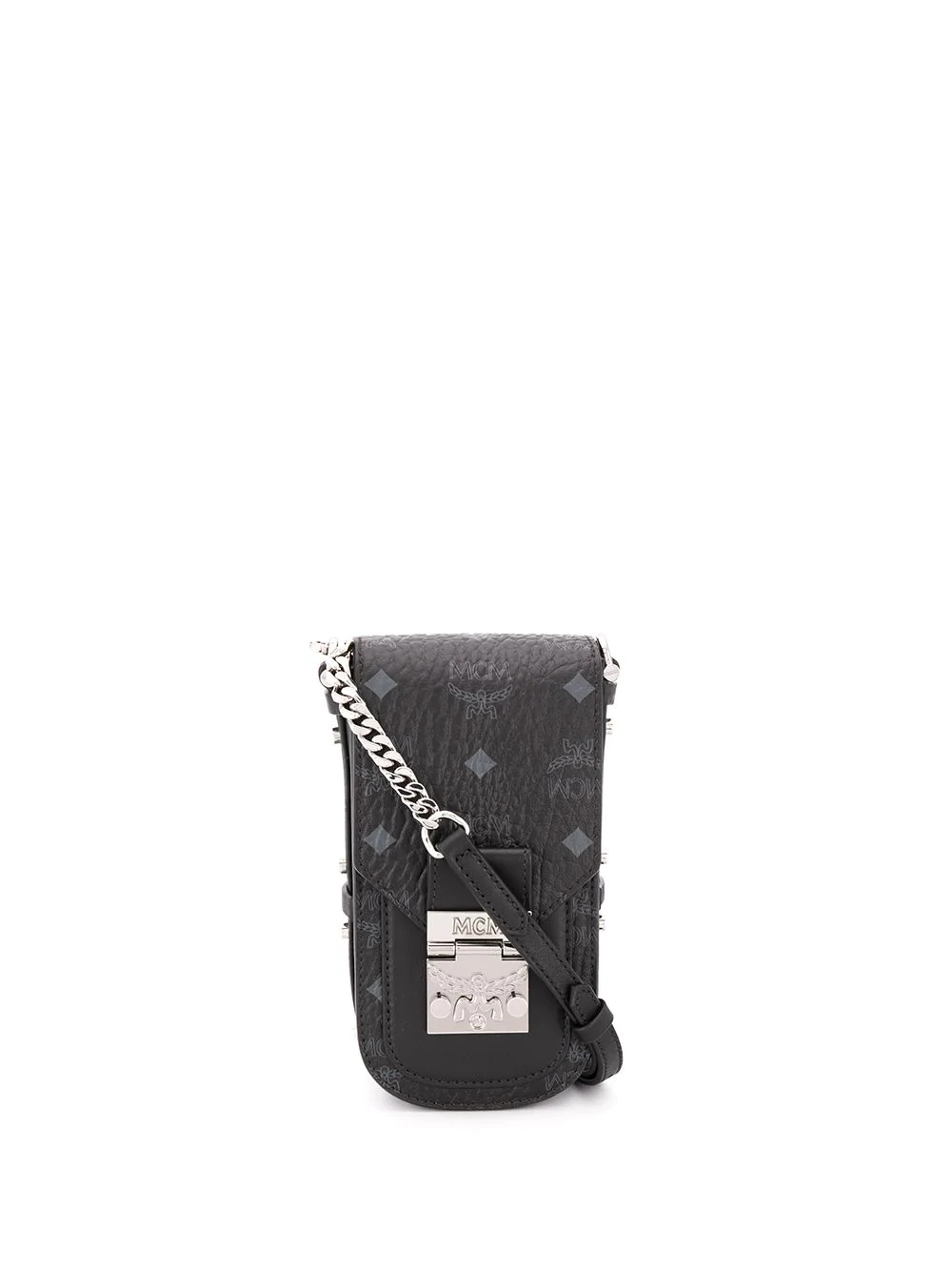 all-over logo crossbody bag - 1