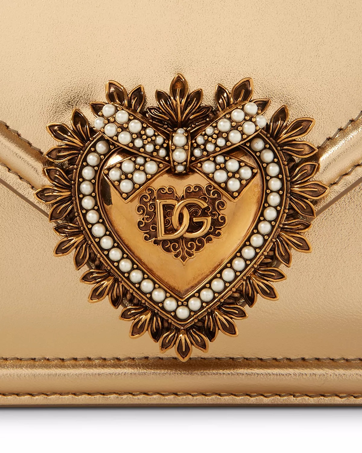 Small Smooth Leather Devotion Bag - 6