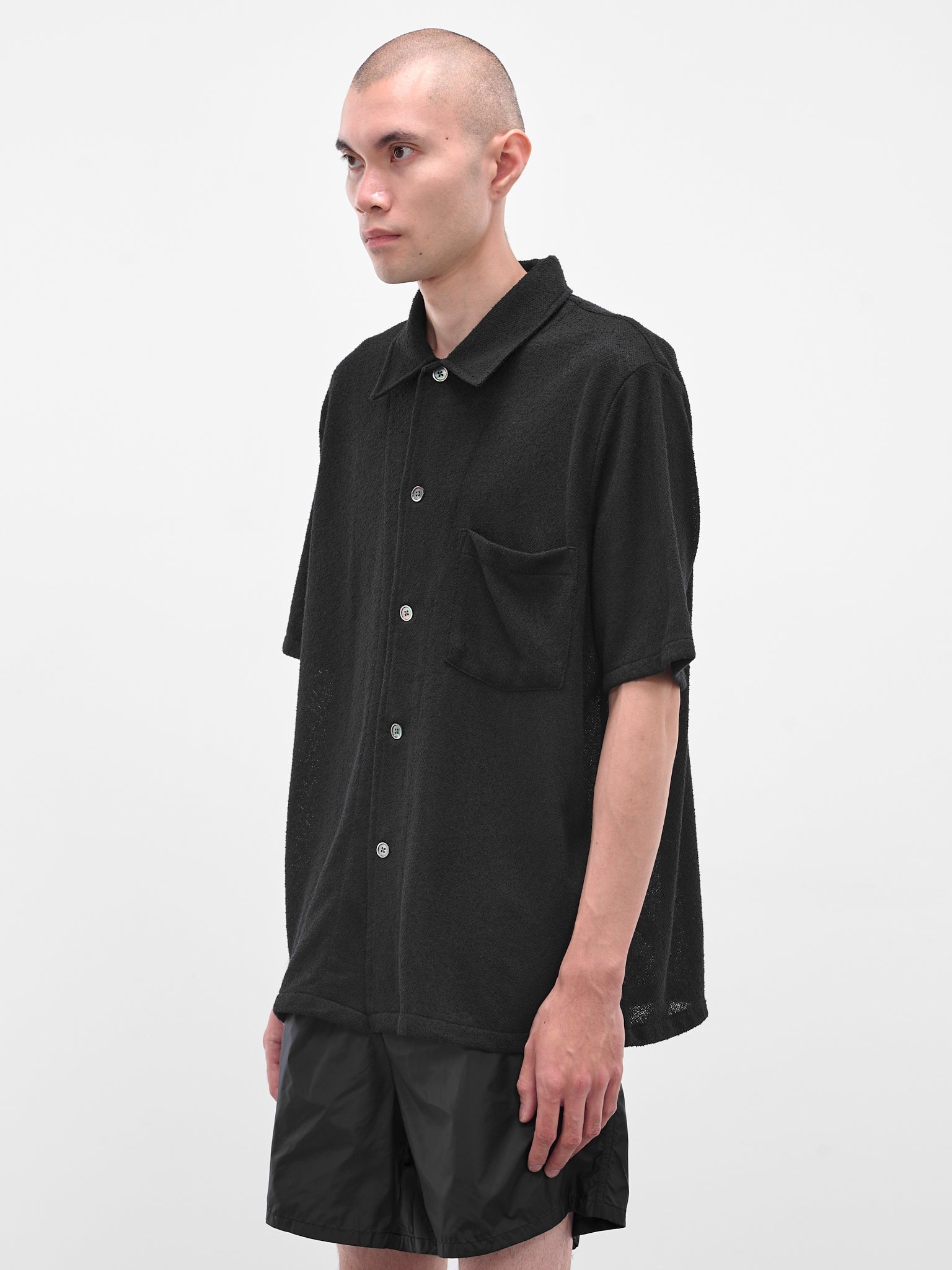 Black Borrowed Button-Down Shirt - 2