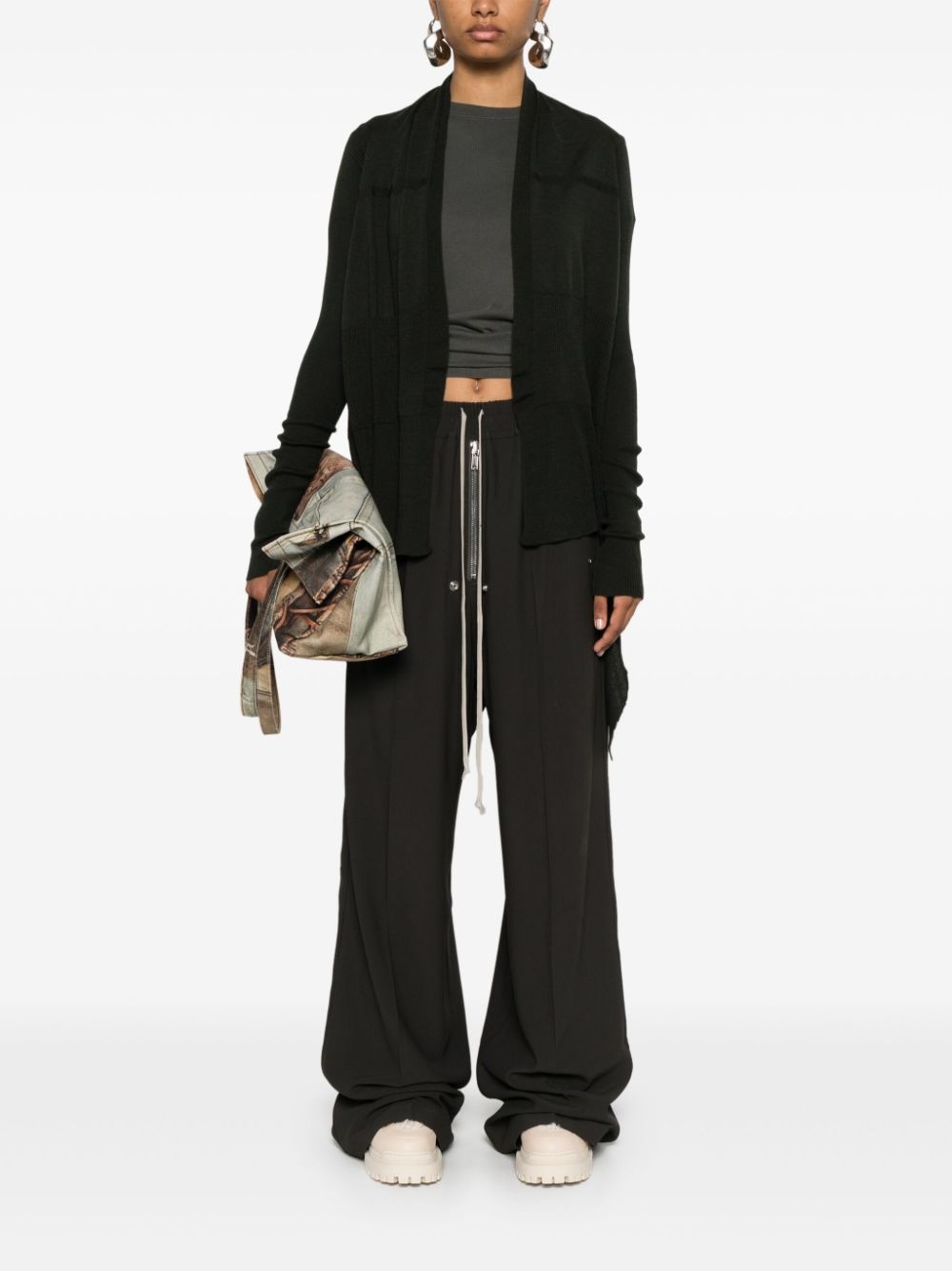 Medium Wrap virgin wool cardigan - 2