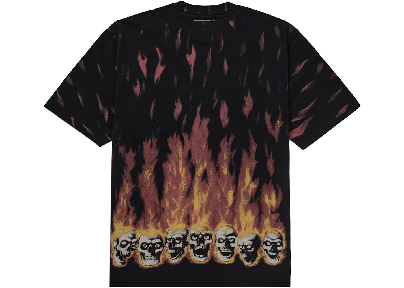 Supreme MM6 Maison Margiela Liquid Blue Oversized Tee Black - 2