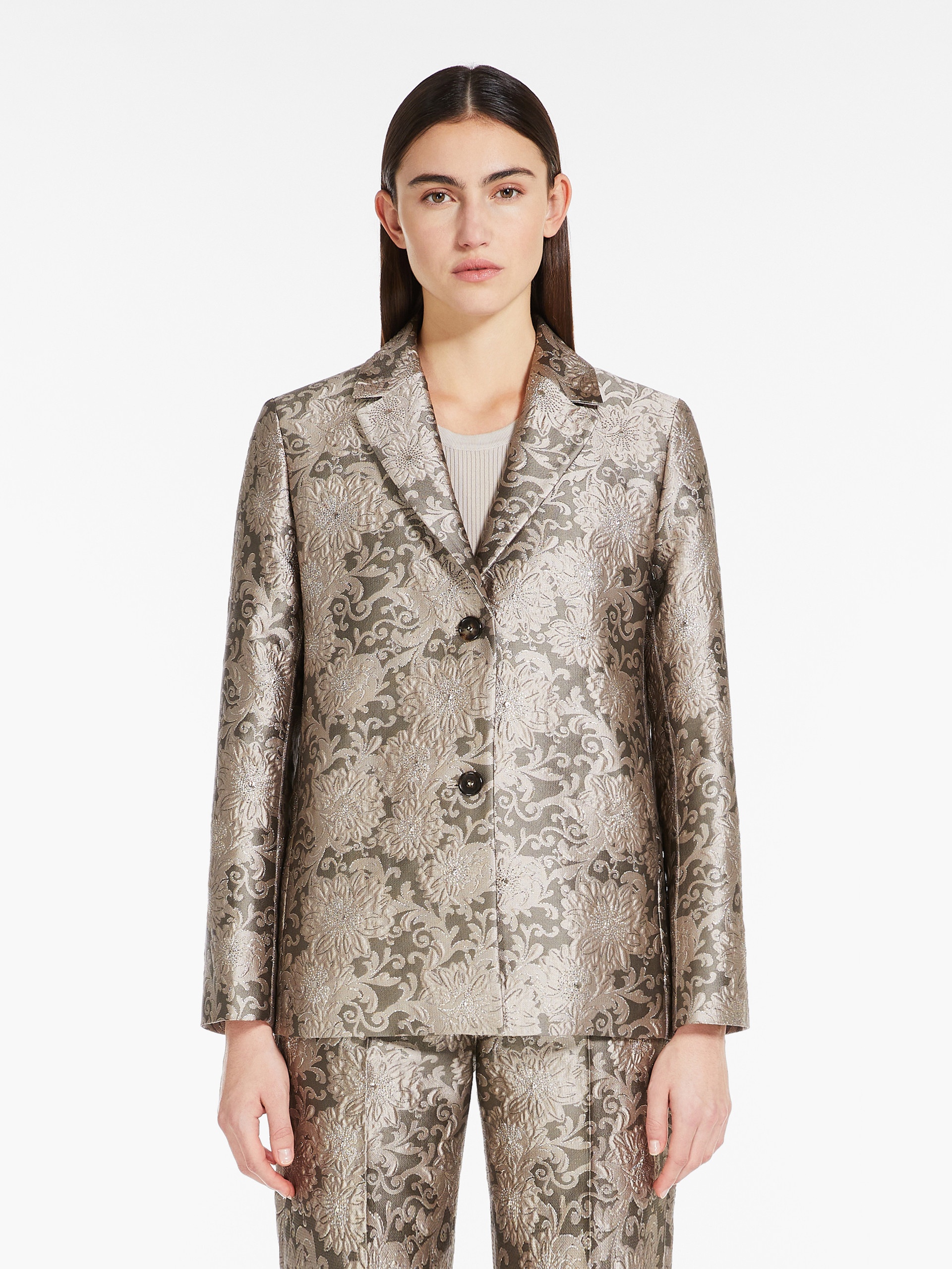 KATE Jacquard silk jacket - 3