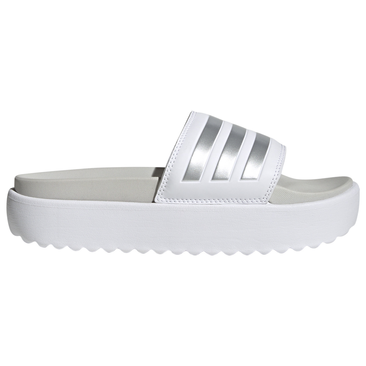 adidas Womens adidas Adilette Platform Slides - 1