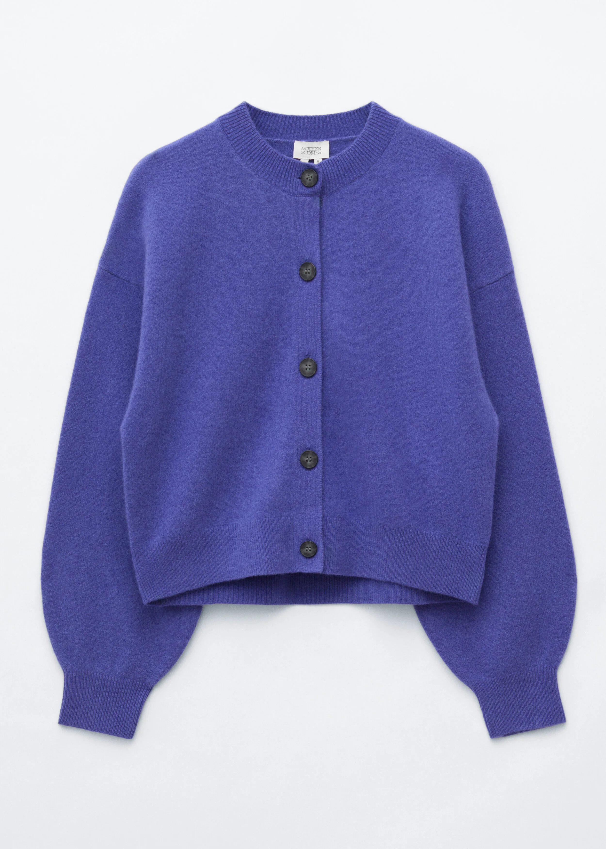 Boiled Merino Cardigan - 1