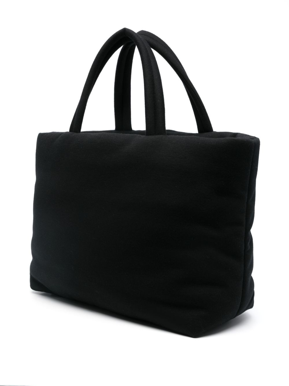 Saint Laurent Men Logo Cotton Tote Bag - 2