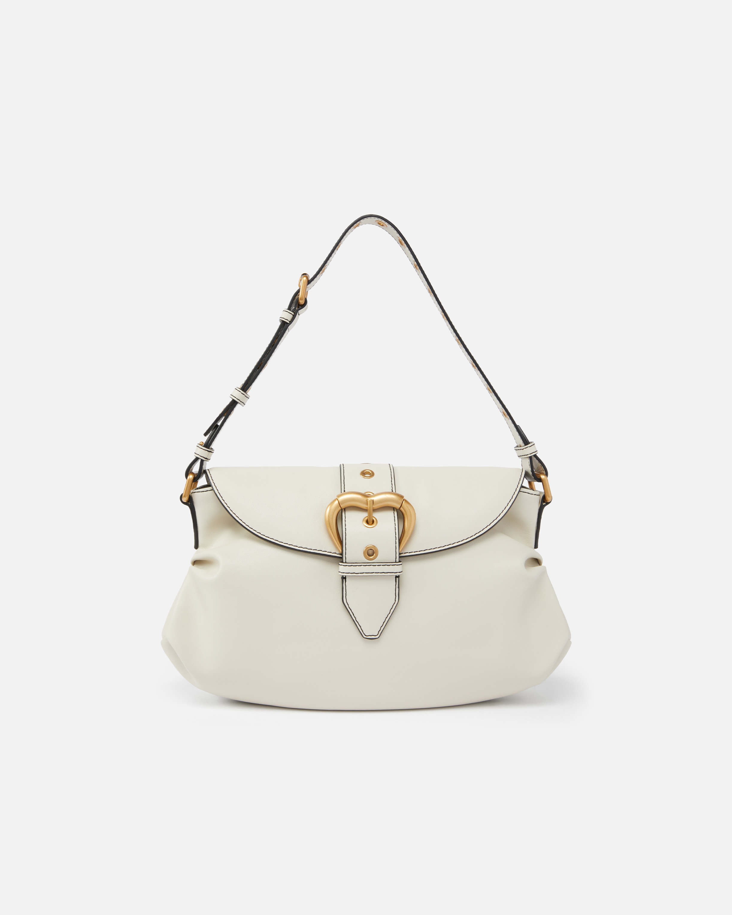 JOLENE SHOULDER BAG WITH HEART BUCKLE - 1