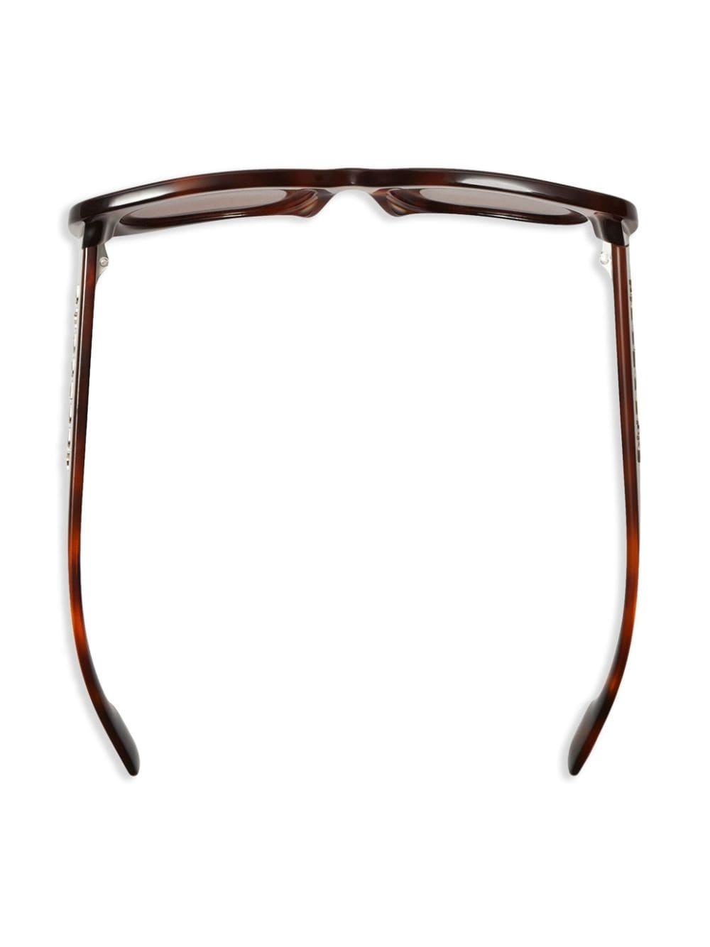 logo-embossed oversize-frame sunglasses - 3