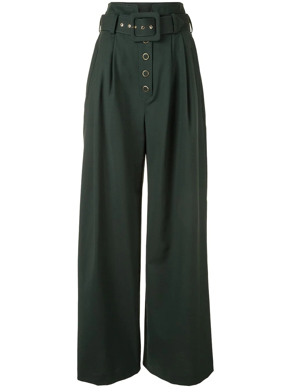 tailored palazzo pants  - 1