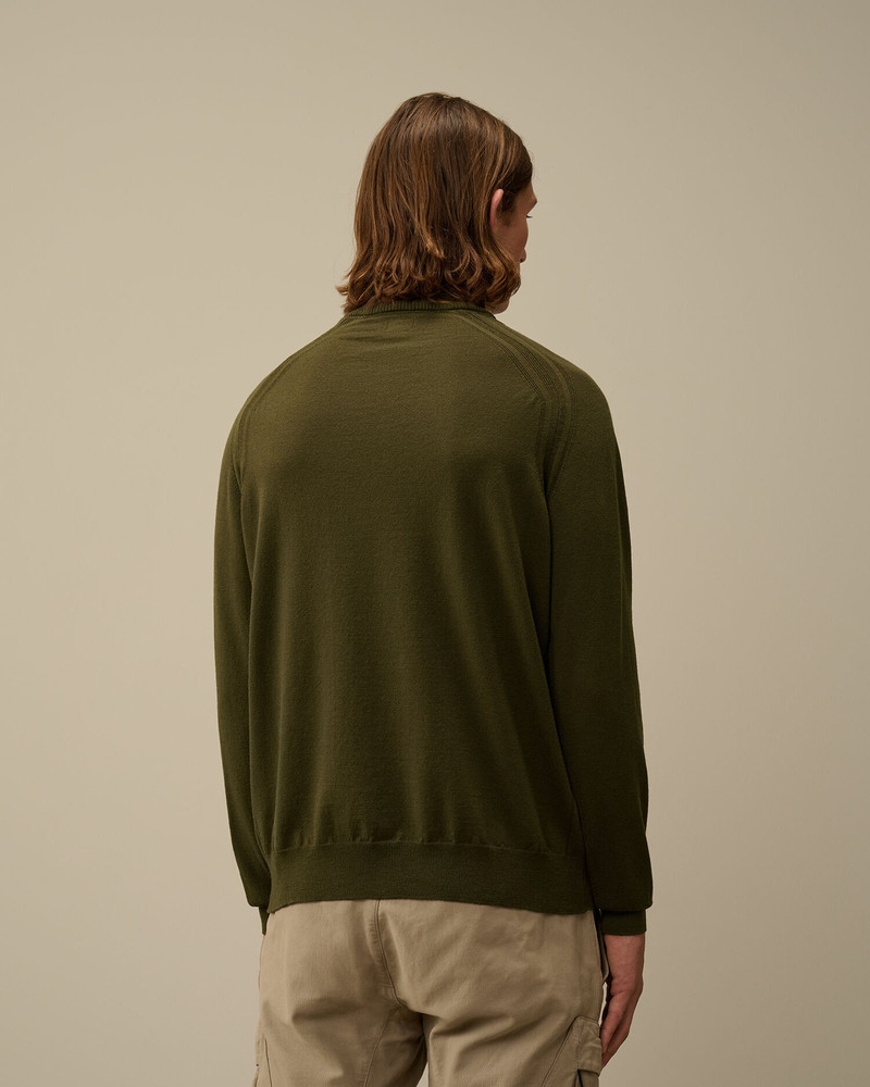 Extra Fine Merino Wool Half Zipped Knit 3