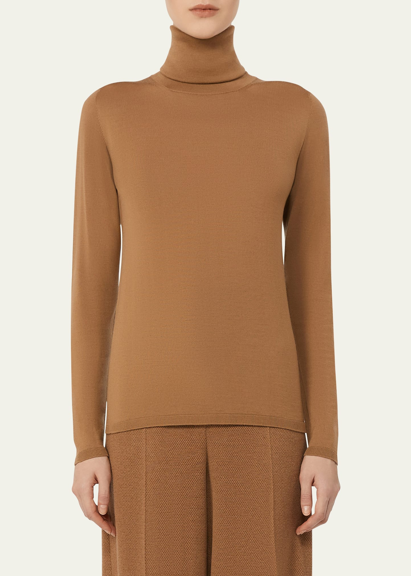 Turtleneck Wool Sweater - 3