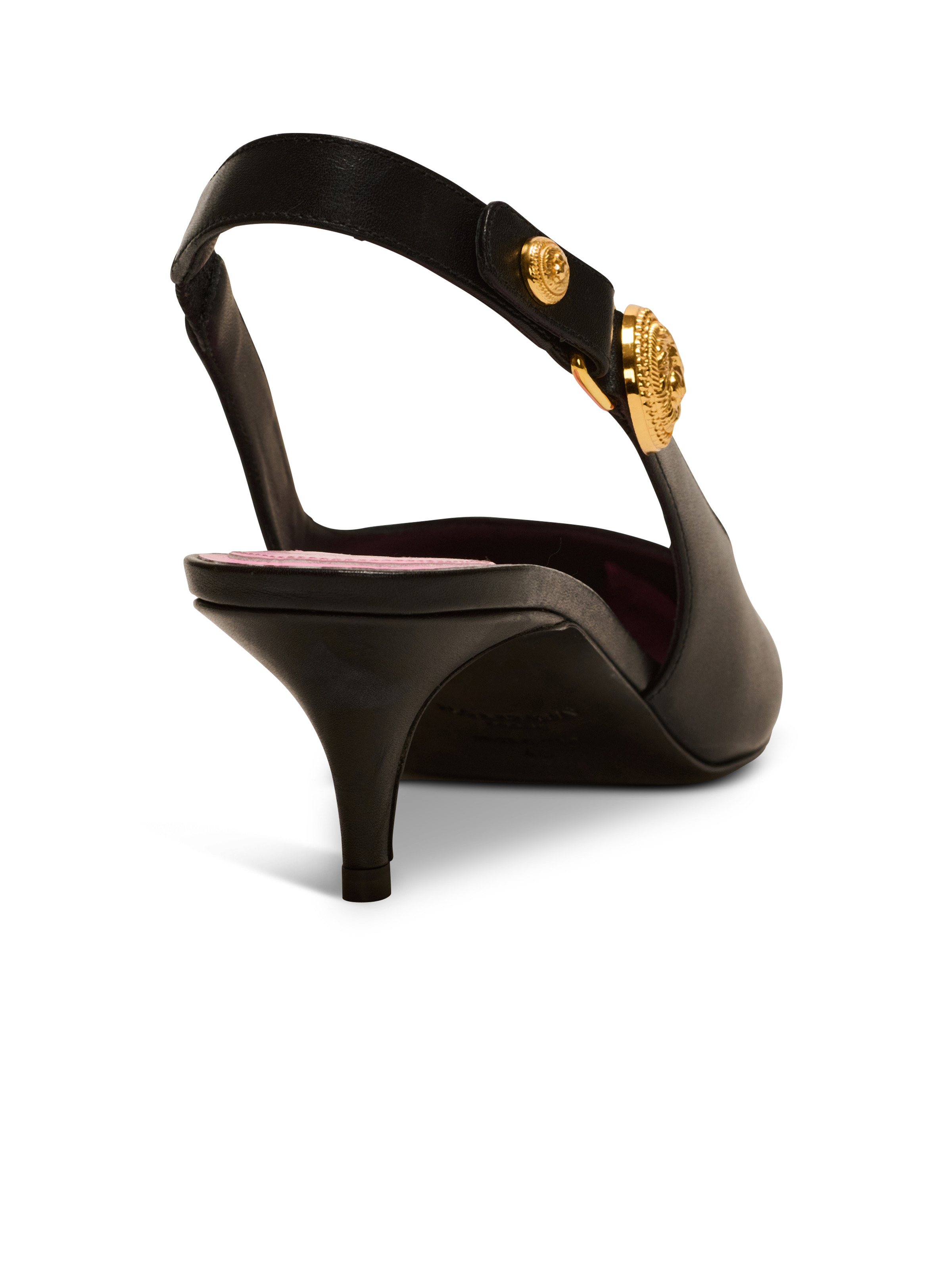 Eva kitten slingbacks in calfskin - 8