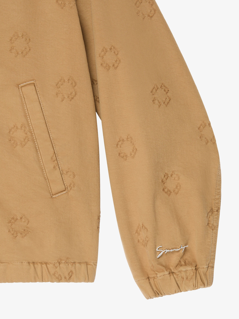 Givenchy JACKET IN MONOGRAM 72 DENIM outlook