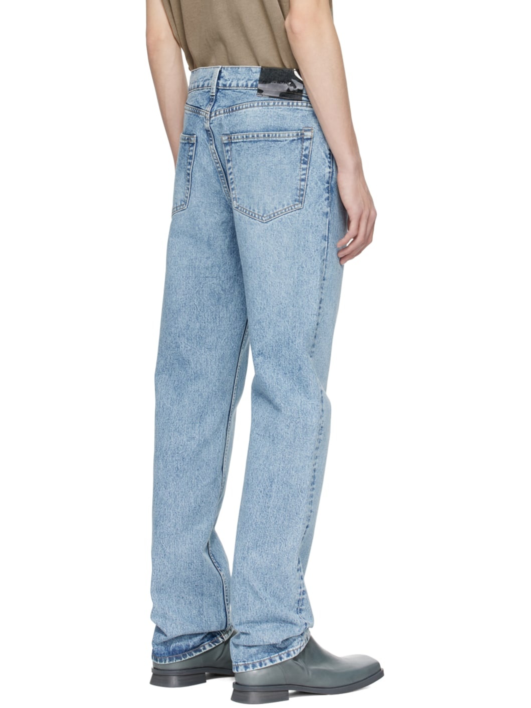 Blue First Cut Jeans - 3