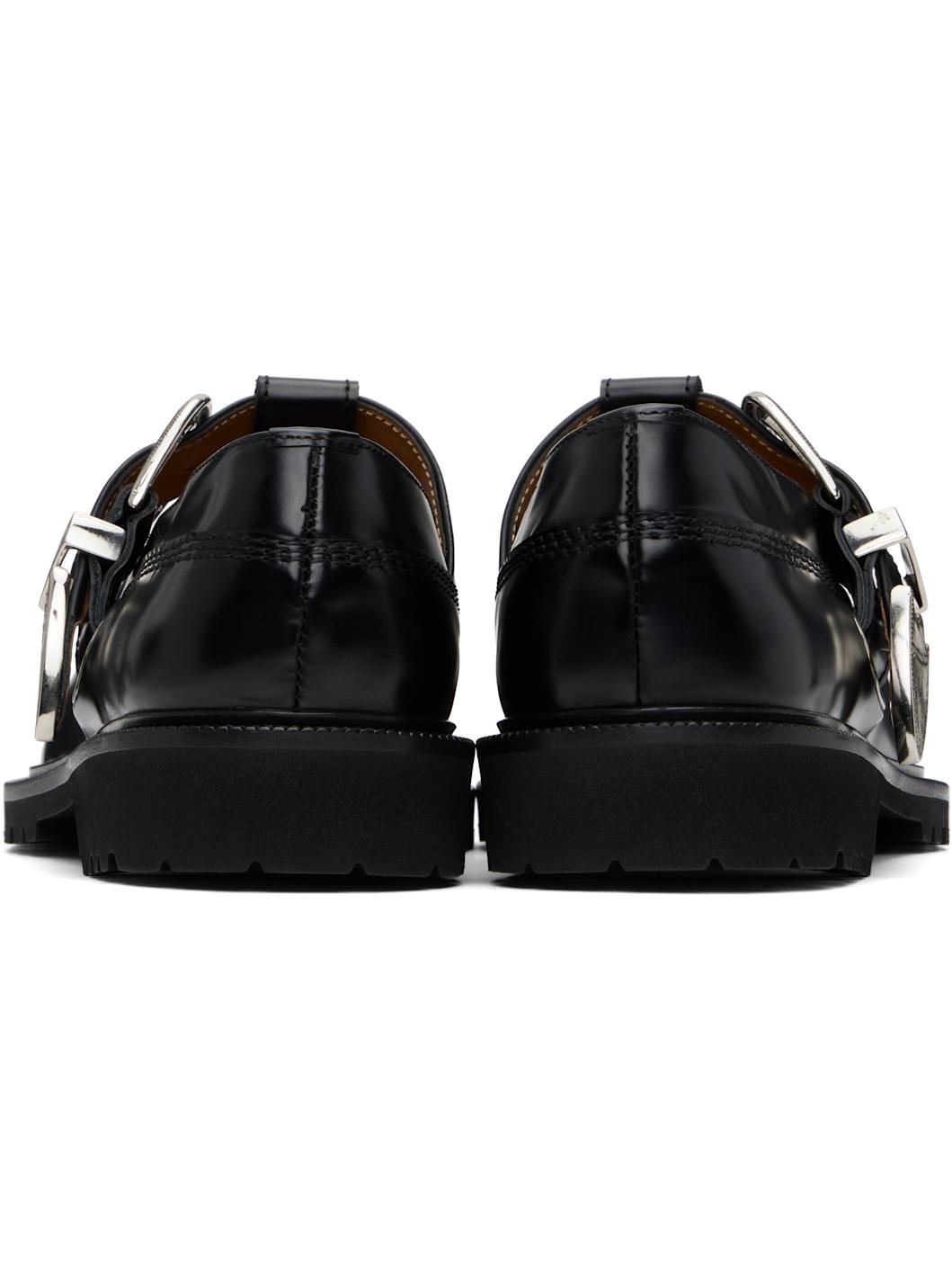 Black Polido Loafers - 2
