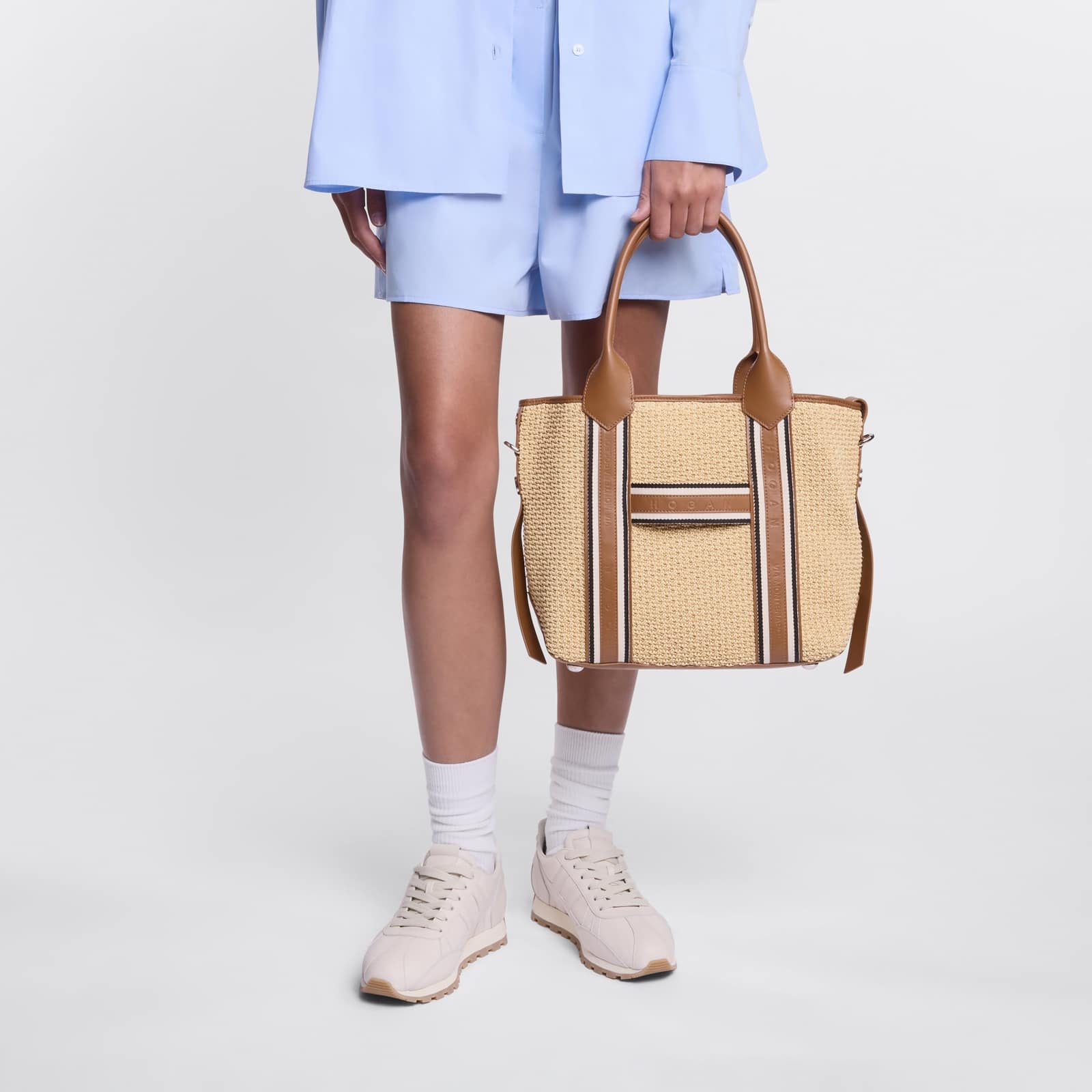 Hogan Script Shopping Bag Medium - 9