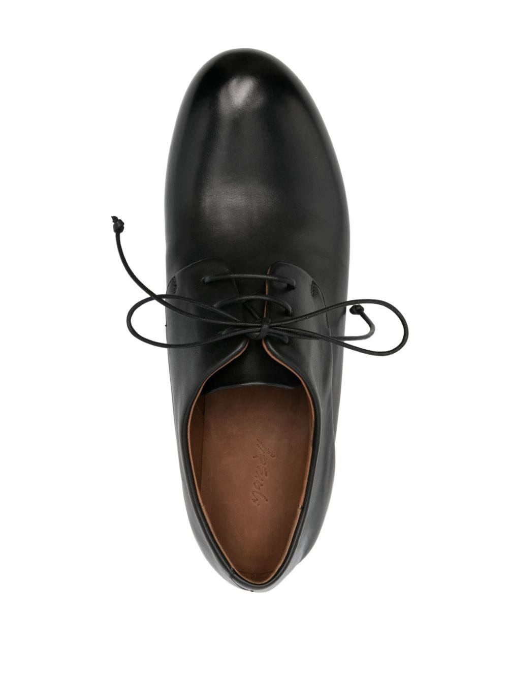 leather derby shoes - 4