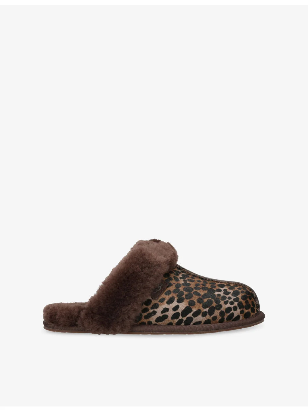 Scuffette Suede And Shearling Slippers - 1