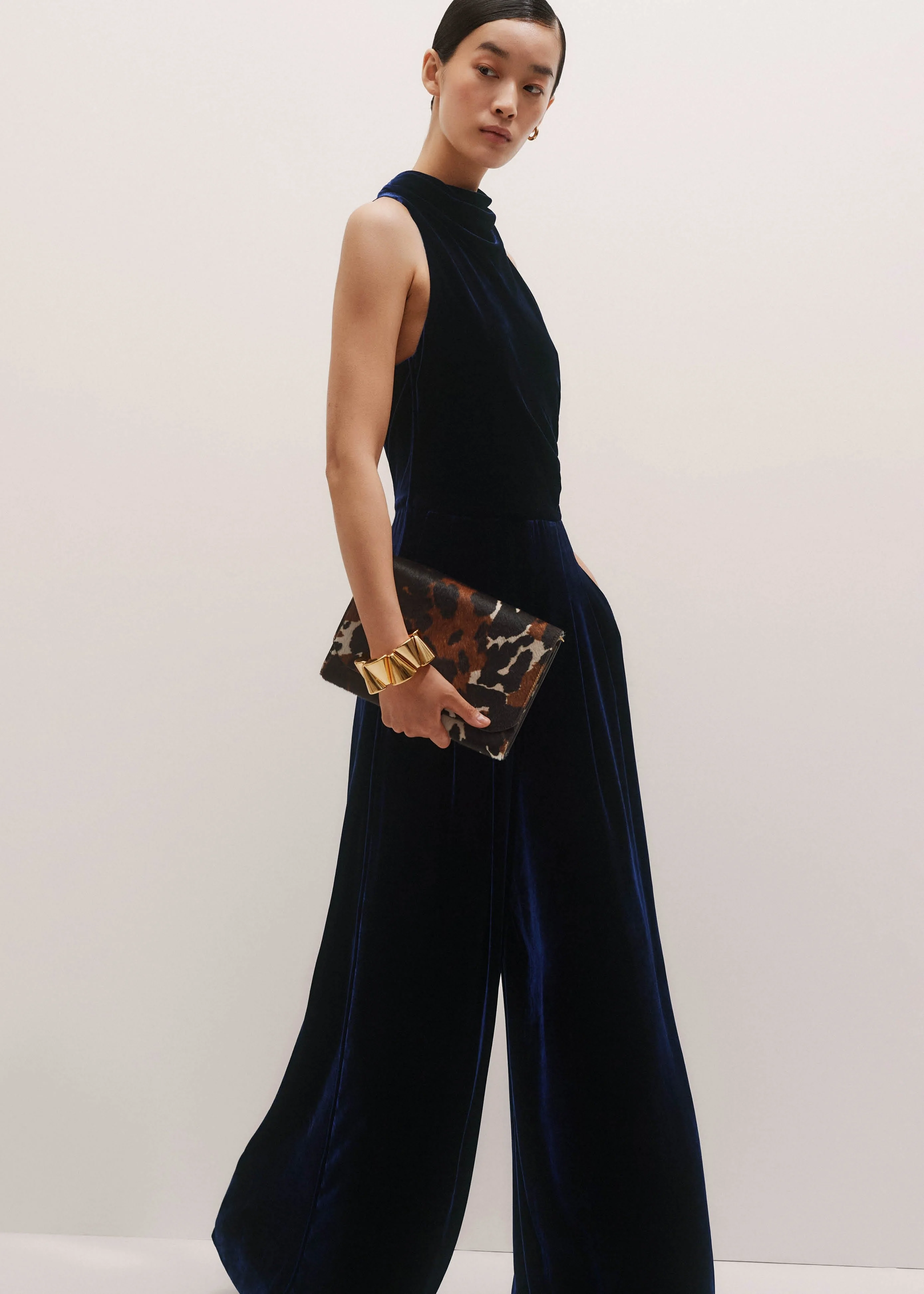 Black Tie Jumpsuit - 1