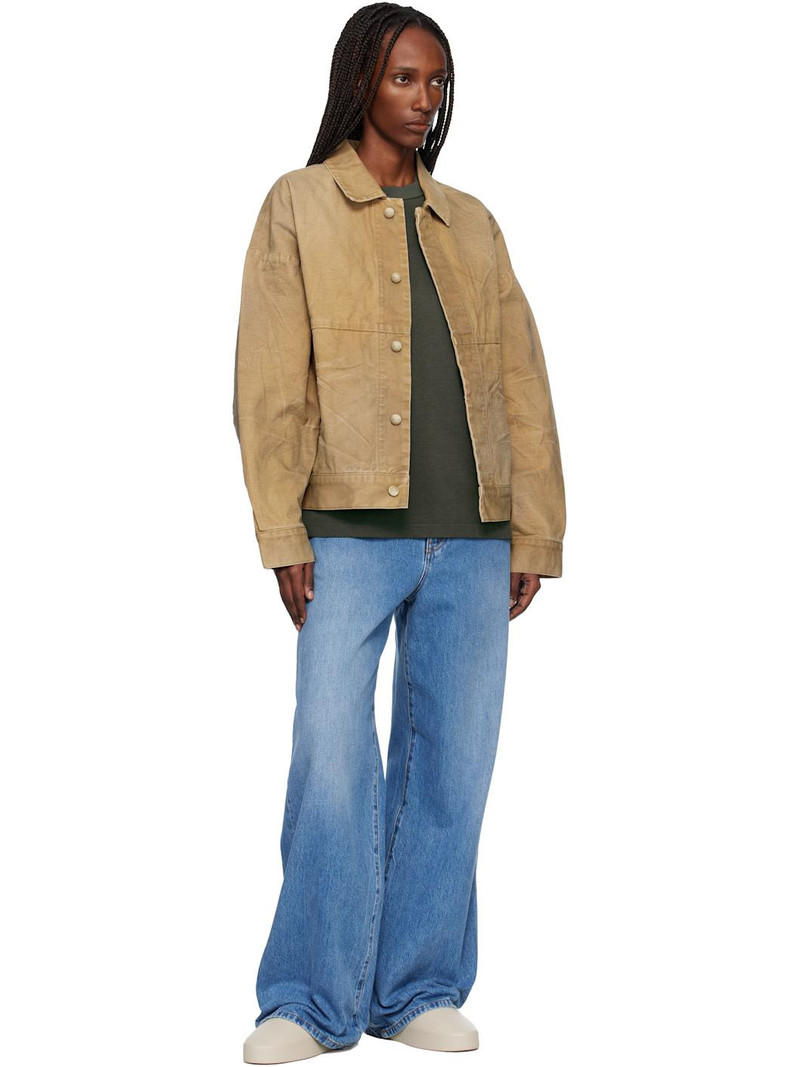 Fear of God Tan Canvas Utility Jacket outlook