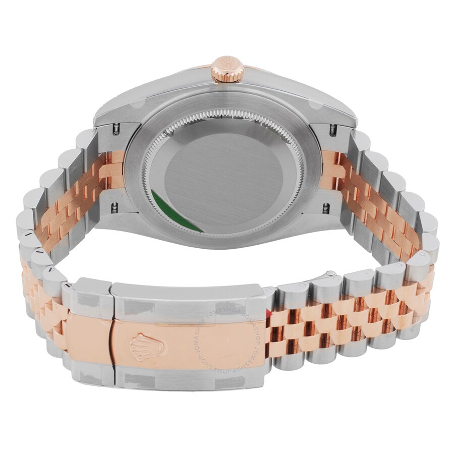 Rolex Datejust 41 Slate Fluted Motif Dial Automatic Men's Steel and 18kt Everose Gold Oyster Watch M - 3
