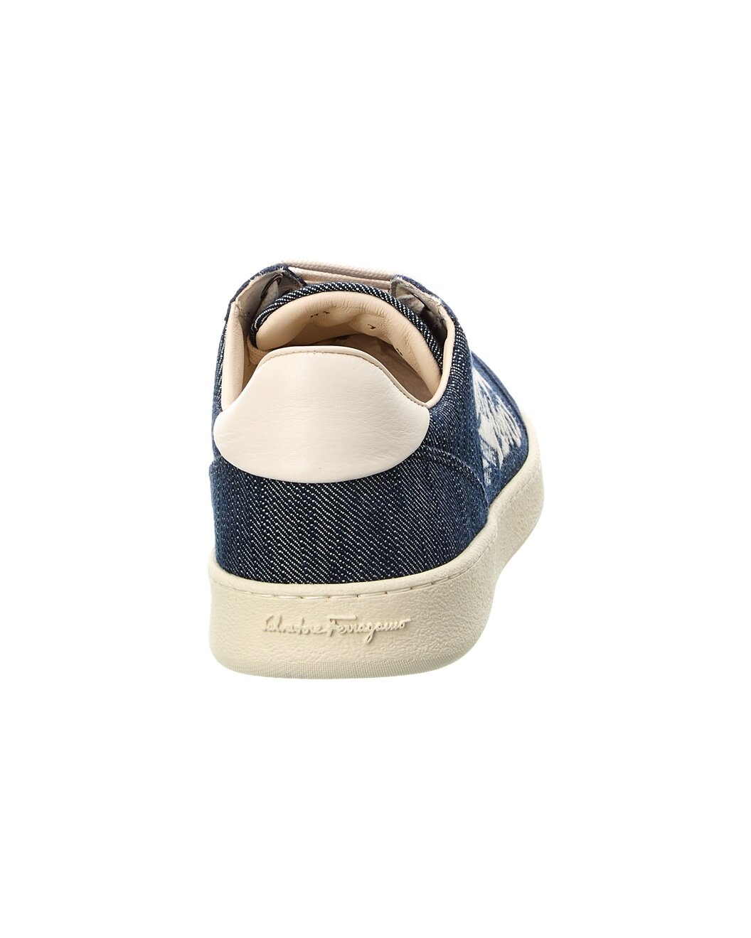 Ferragamo Achille Denim & Suede Sneaker - 3