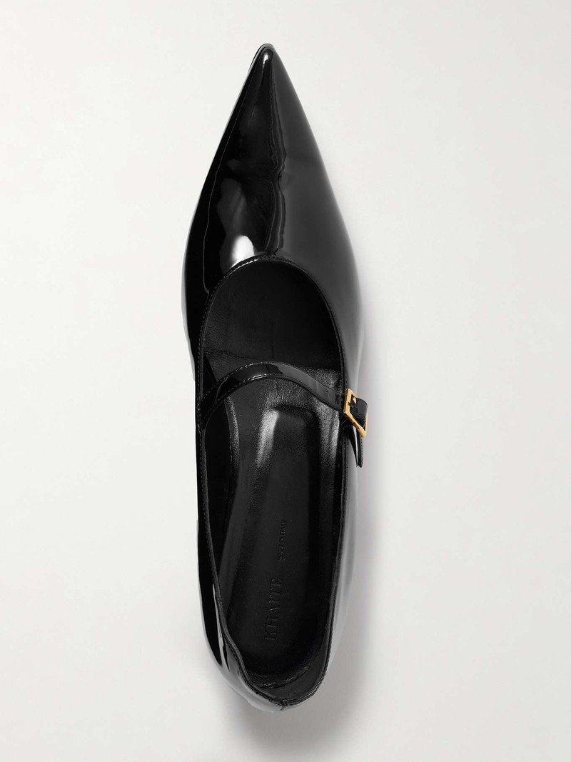 Sybil patent-leather Mary Jane pumps 5