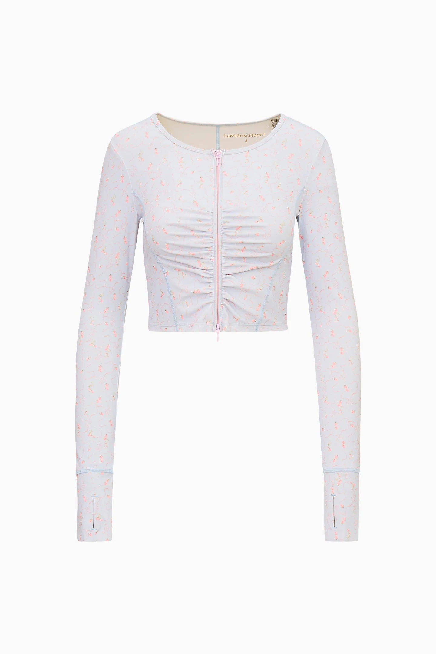 Sindri Blue Floral Active Jacket - 1