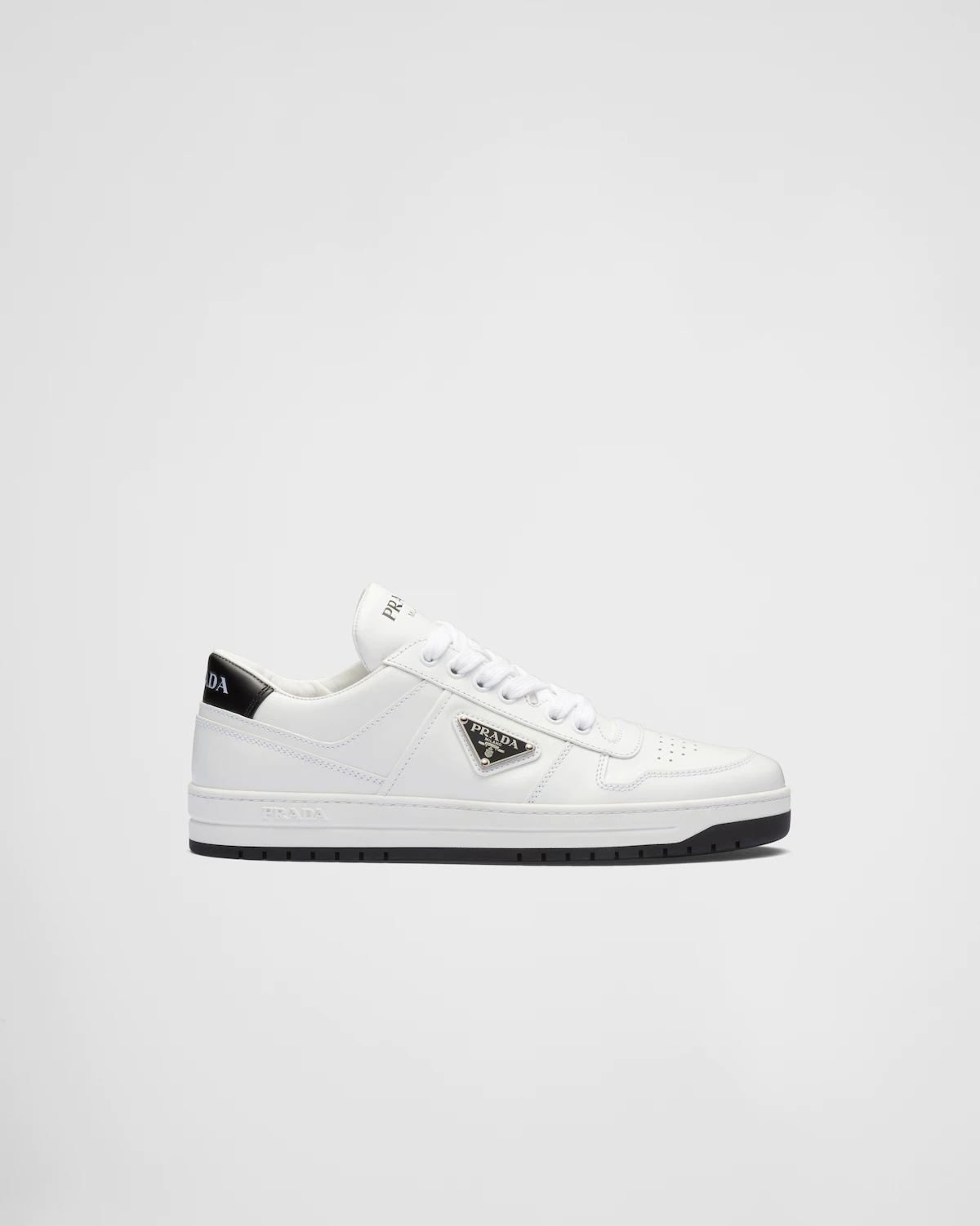 Downtown perforated leather sneakers - 1