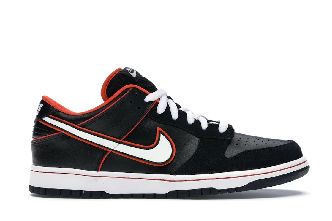 Nike SB Dunk Low Black Orange Blaze - 1