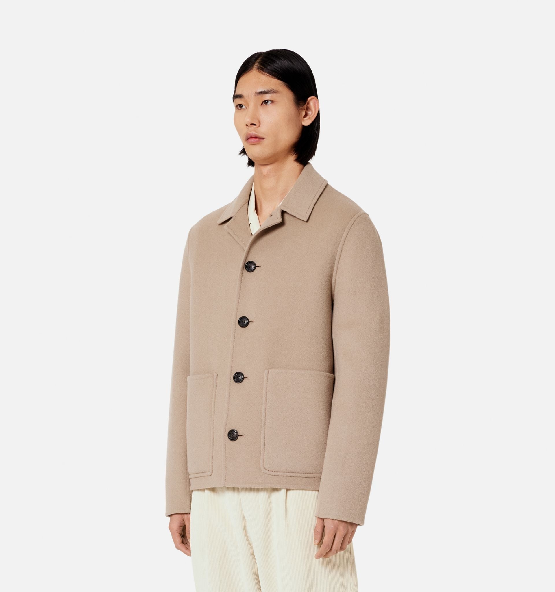 Double Face Short Coat - 4