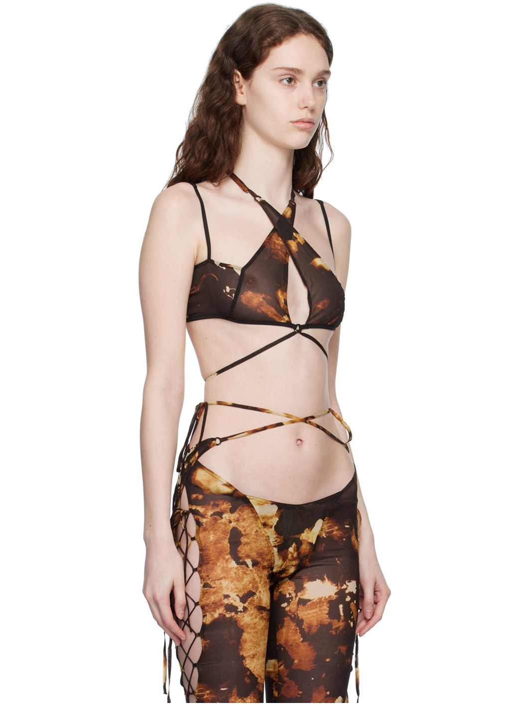 Brown Glimmer Camisole - 2