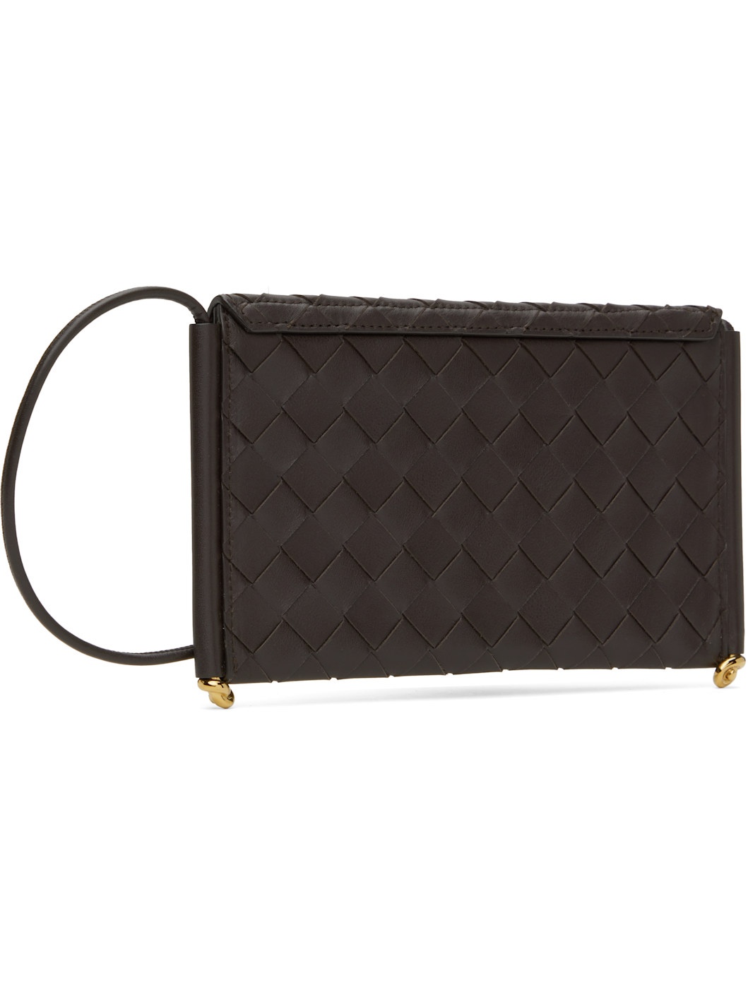 Brown Solstice Horizontal Phone Bag - 3