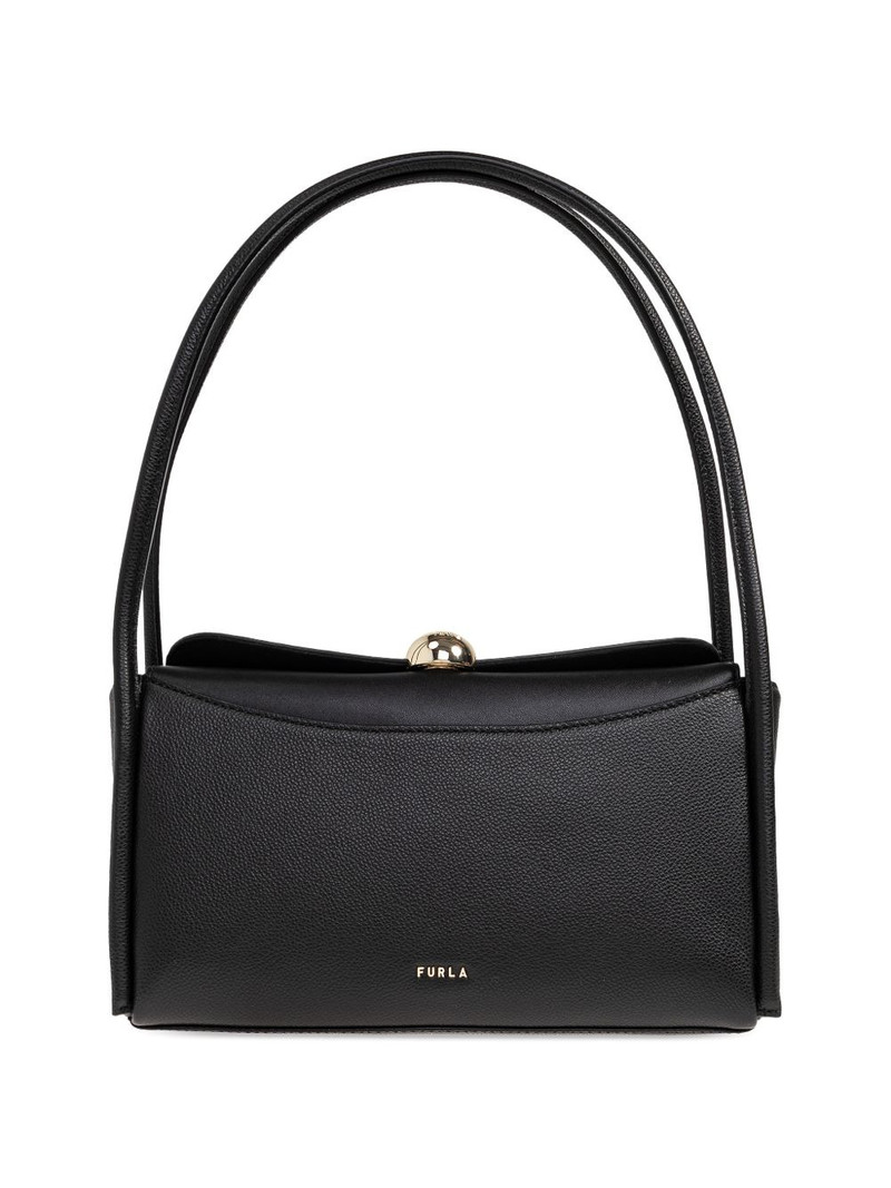 medium Nicole leather tote bag 4