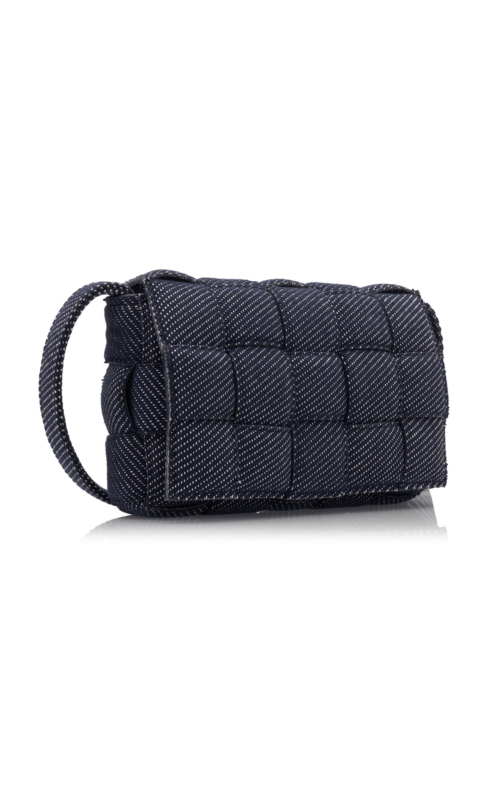 The Padded Cassette Denim Bag blue - 10