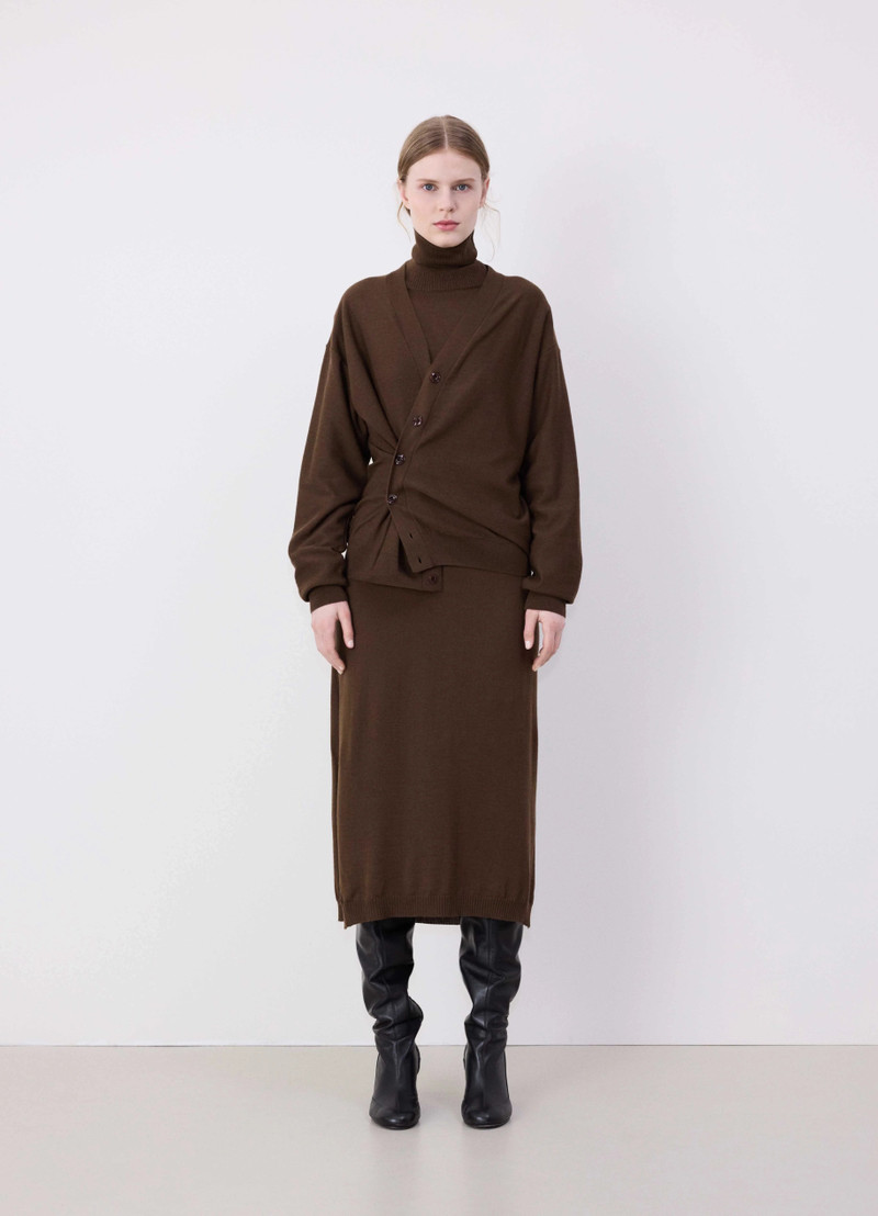 RELAXED TWISTED CARDIGAN 5