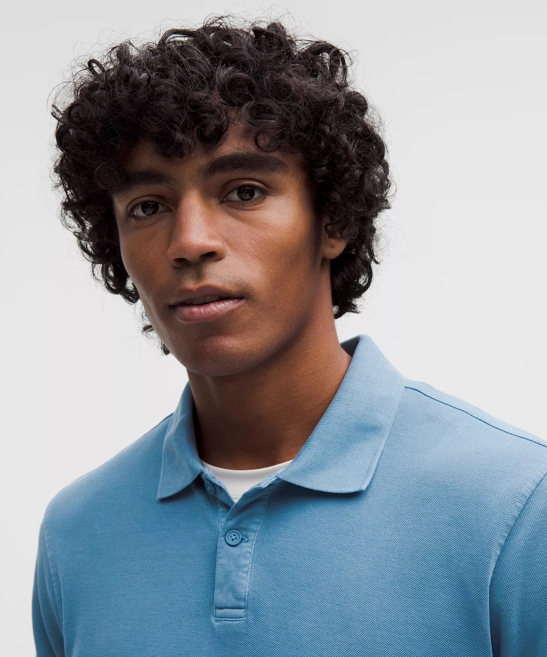 Cotton Pique Short-Sleeve Polo Shirt - 4