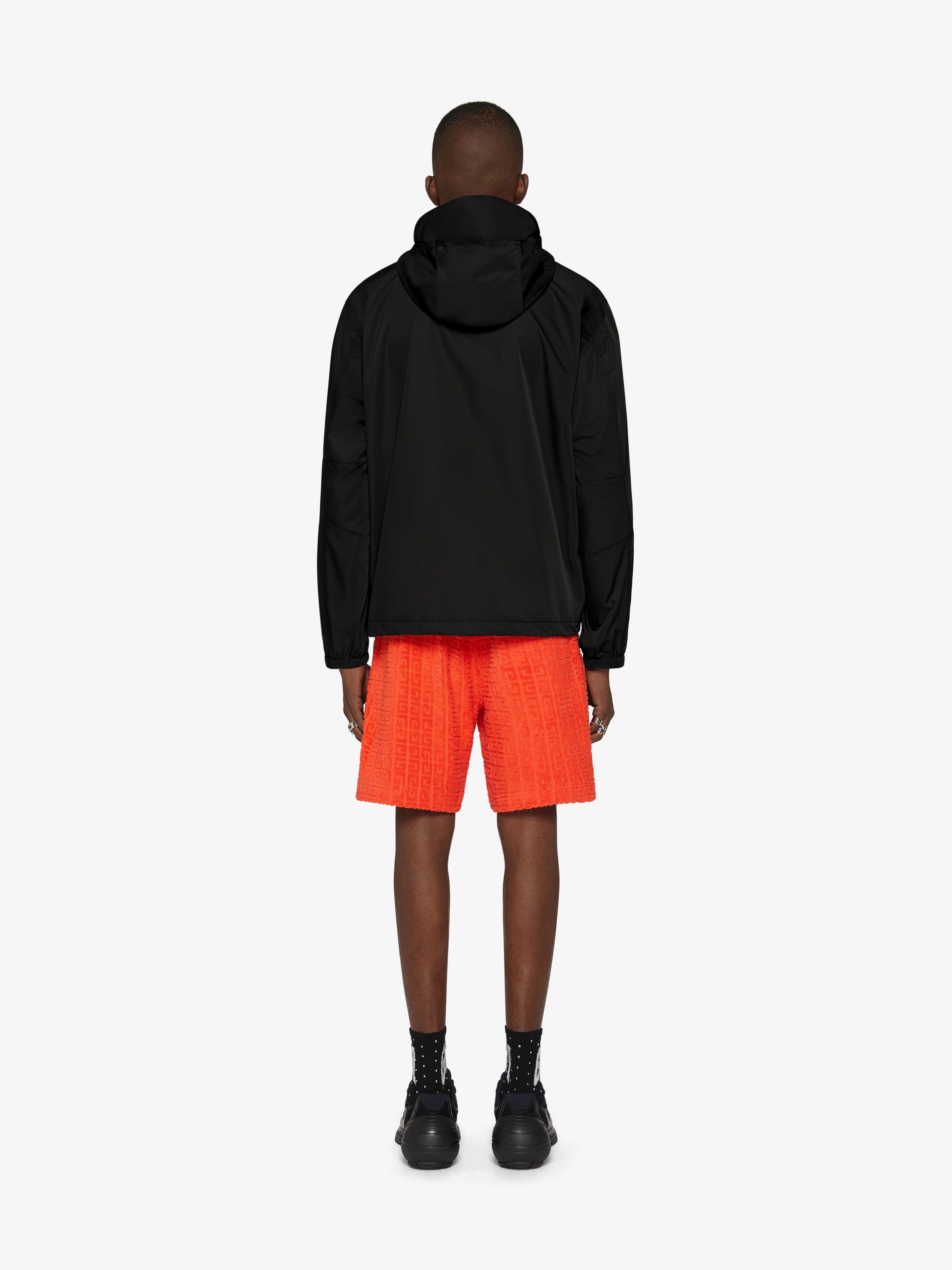 GIVENCHY WINDBREAKER IN TECHNICAL FABRIC - 4