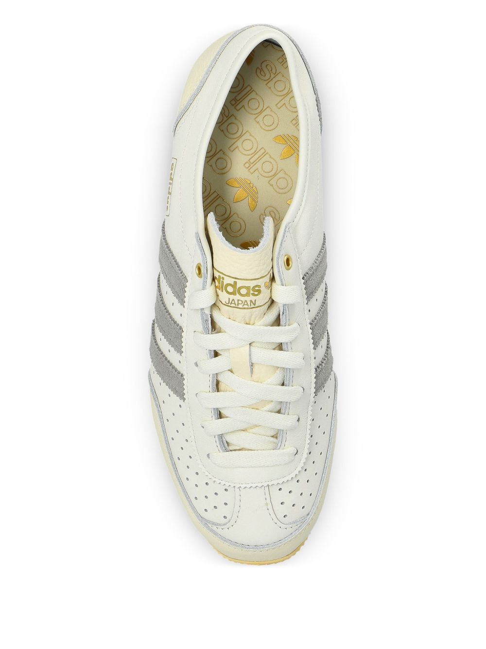 Japan Decon leather three-stripe sneakers - 3